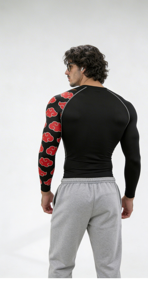 LUXENBOURG Anime Cloud Compression Tee