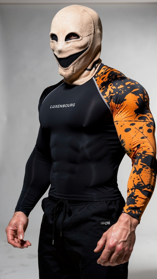 LUXENBOURG Black-Orange Compression Armor