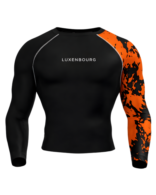 Black Core Compression with Camo Sleeve