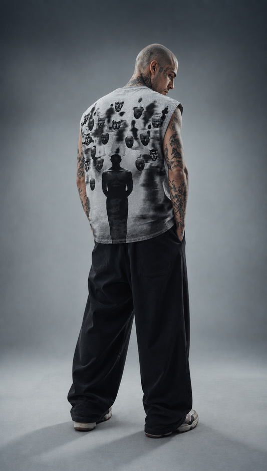 Illusion Unisex Cotton Vest