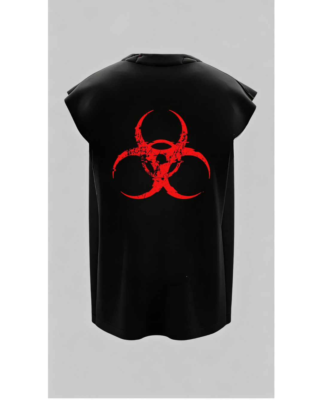 LUXENBOURG RED CONTAGION COTTON OVERSIZED FIT