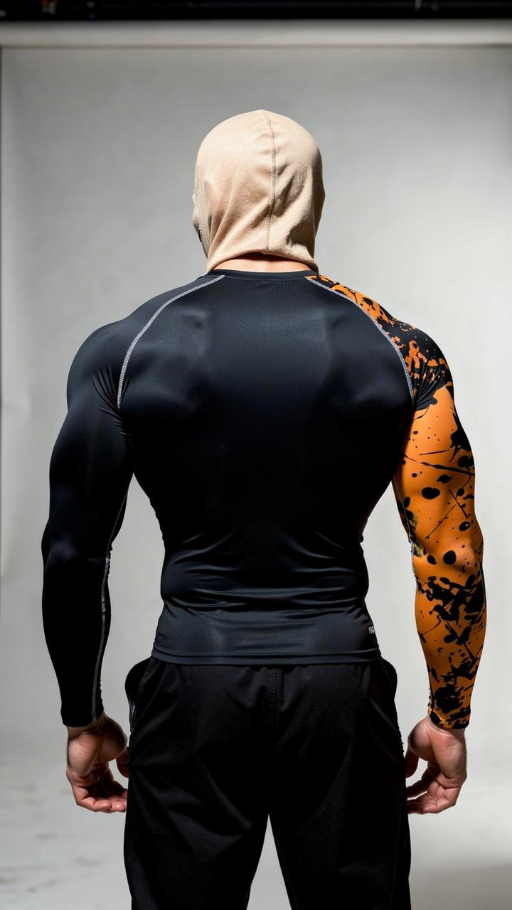 LUXENBOURG Black-Orange Compression Armor