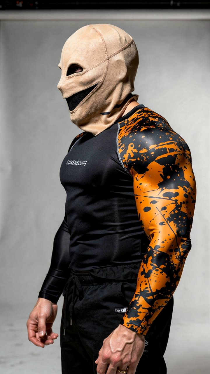 LUXENBOURG Black-Orange Compression Armor