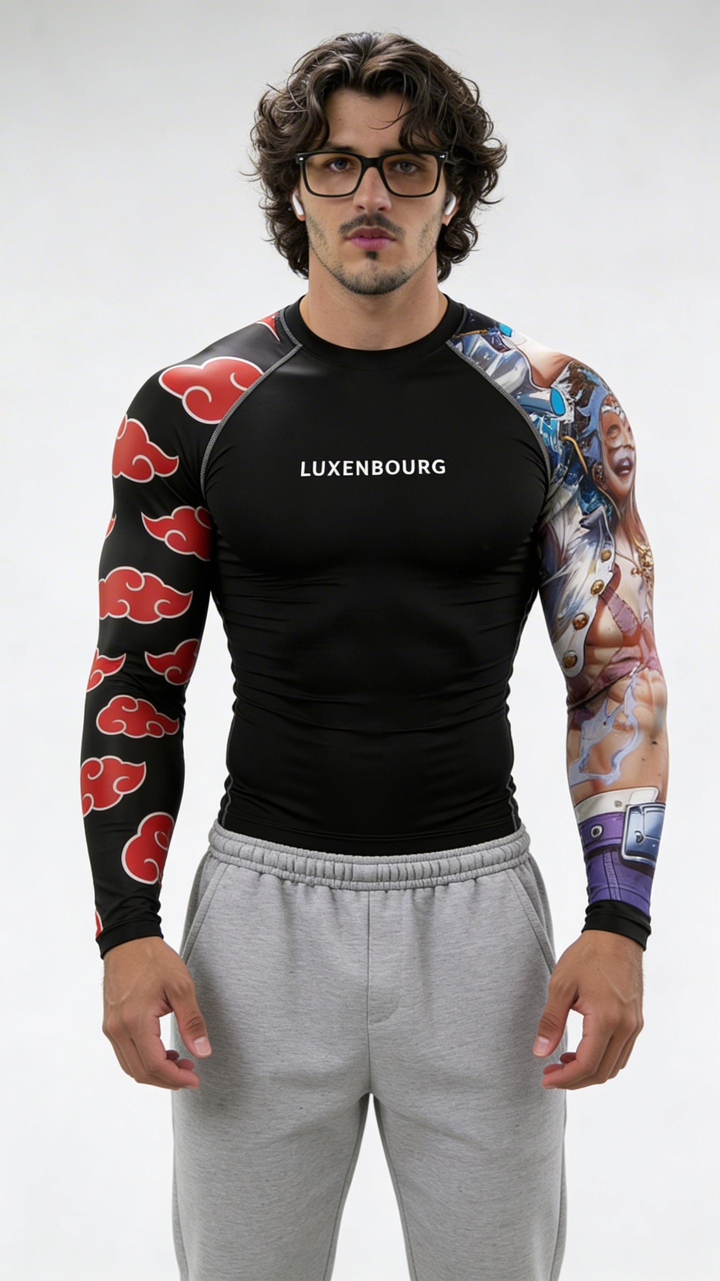 LUXENBOURG Loofi Cloud Compression Tee