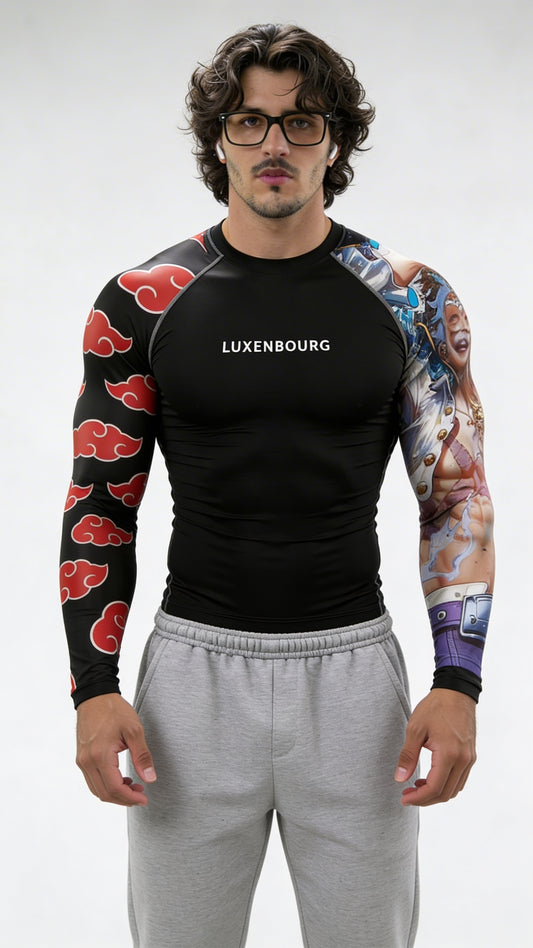 LUXENBOURG Loofi Cloud Compression Tee