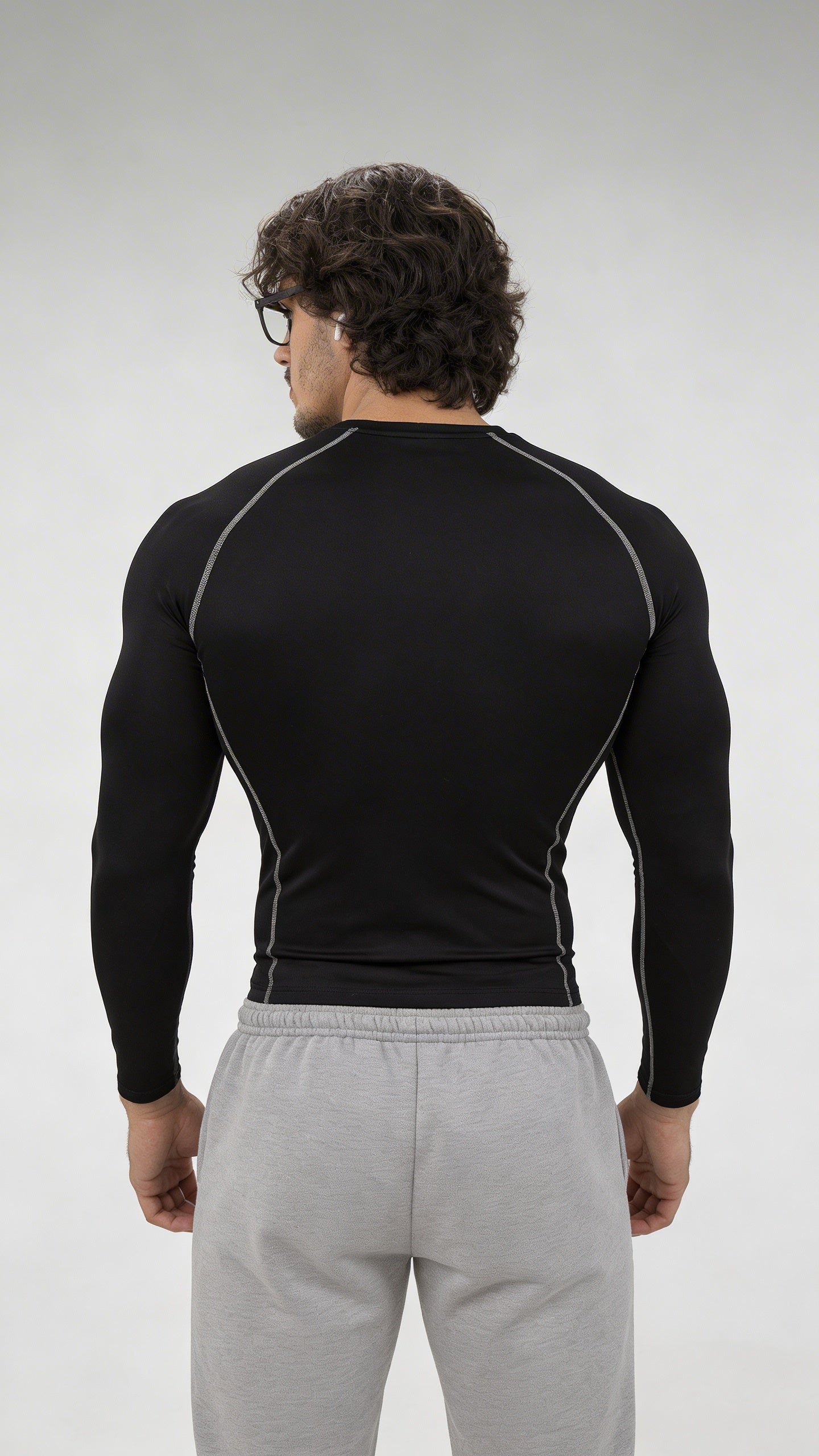 LUXENBOURG Essential Black Compression Tee
