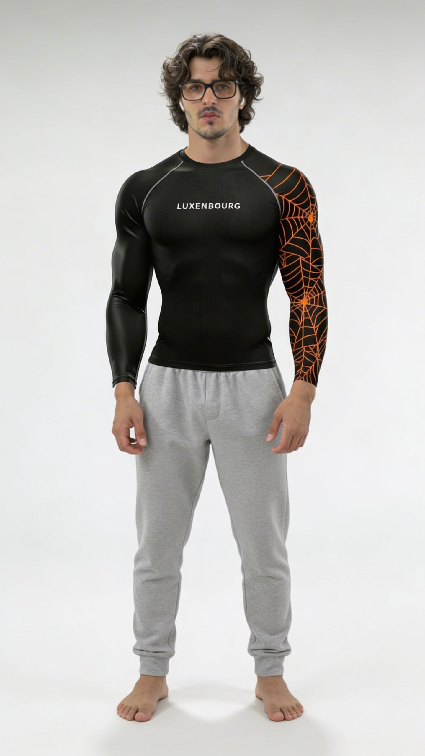 LUXENBOURG Spider Web Compression Tee