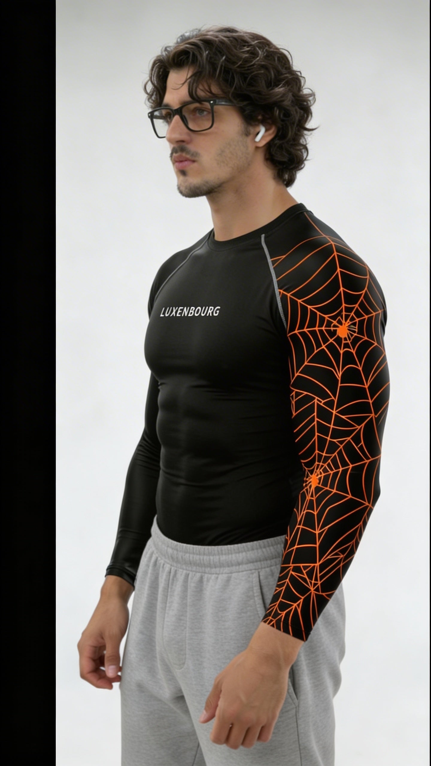 LUXENBOURG Spider Web Compression Tee
