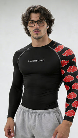 LUXENBOURG Anime Cloud Compression Tee
