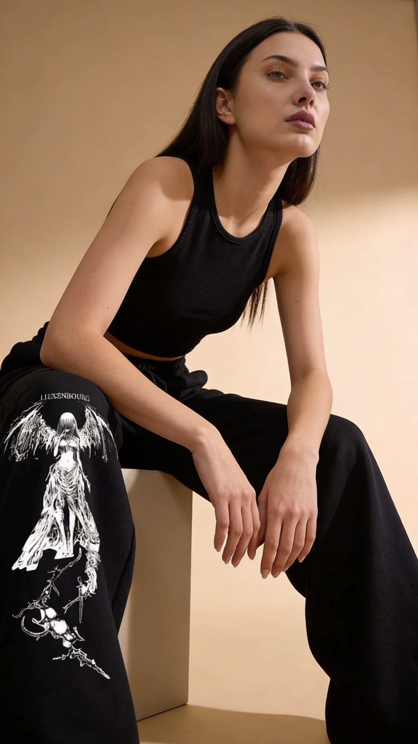 Midnight Angel Cotton Baggy Cotton