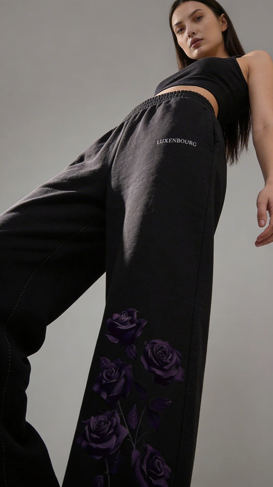 Midnight Rose Baggy Cotton Lower