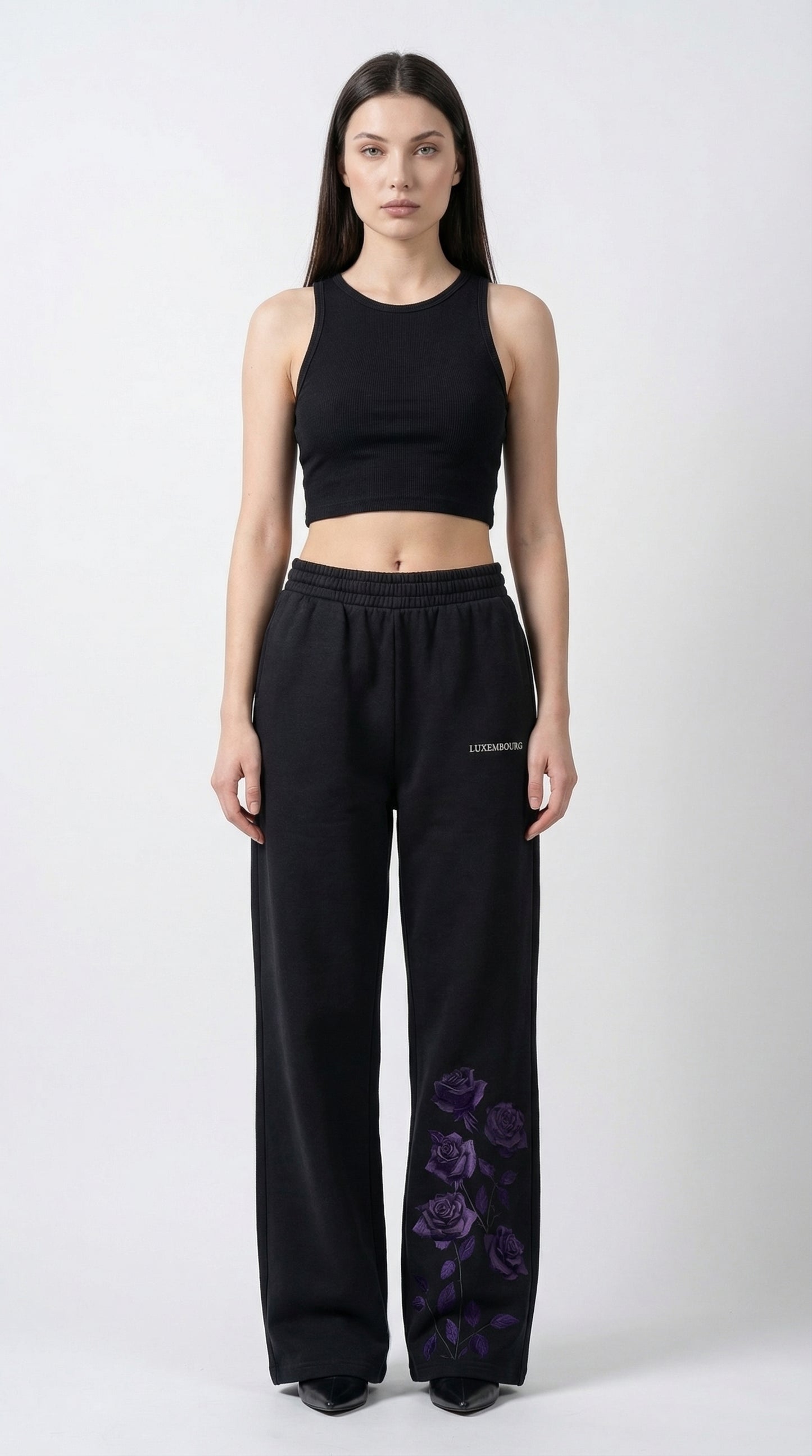 Midnight Rose Baggy Cotton Lower
