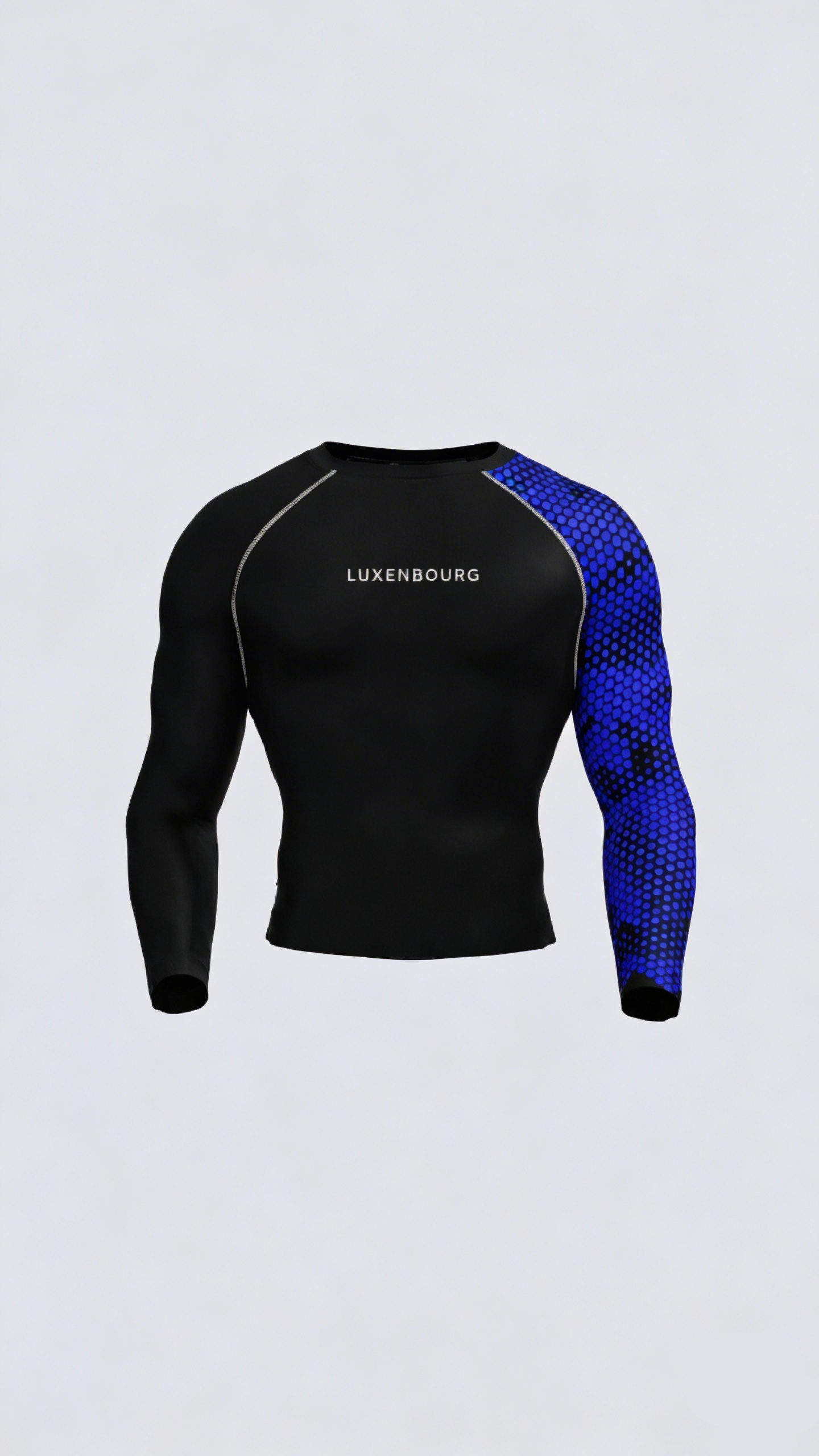 Hexa Blue Asymmetrical Compression