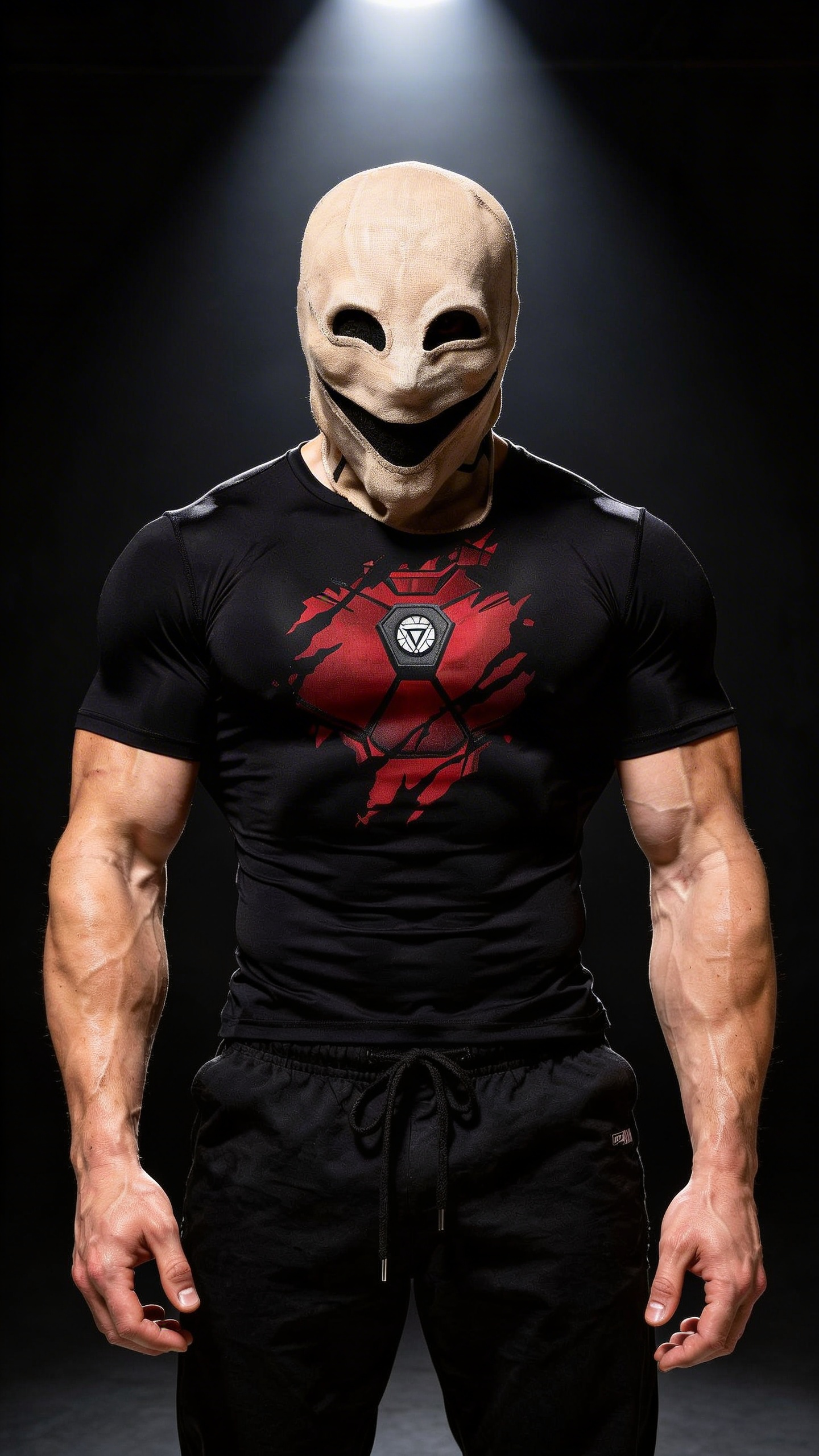 LUXENBOURG Arc Core Compression Tee