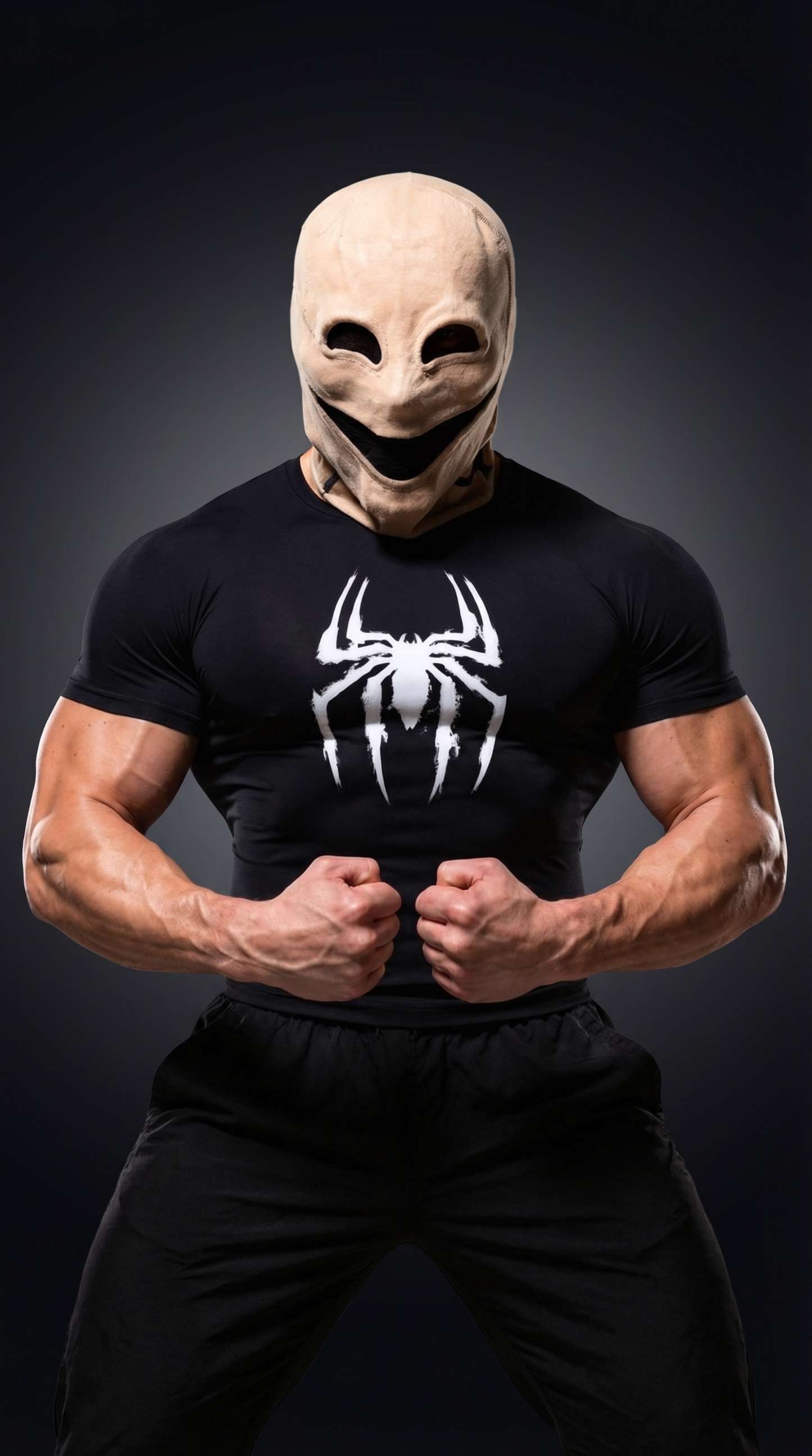 LUXENBOURG Spider Compression Tee