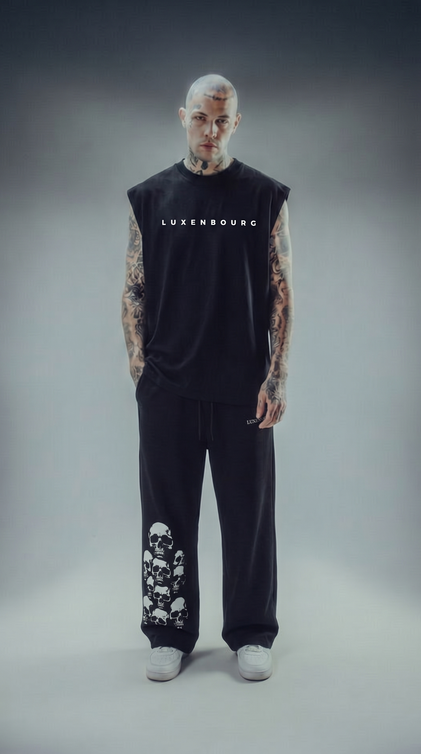 LUXENBOURG  EXISTENCE ERROR Cotton Oversized Vest