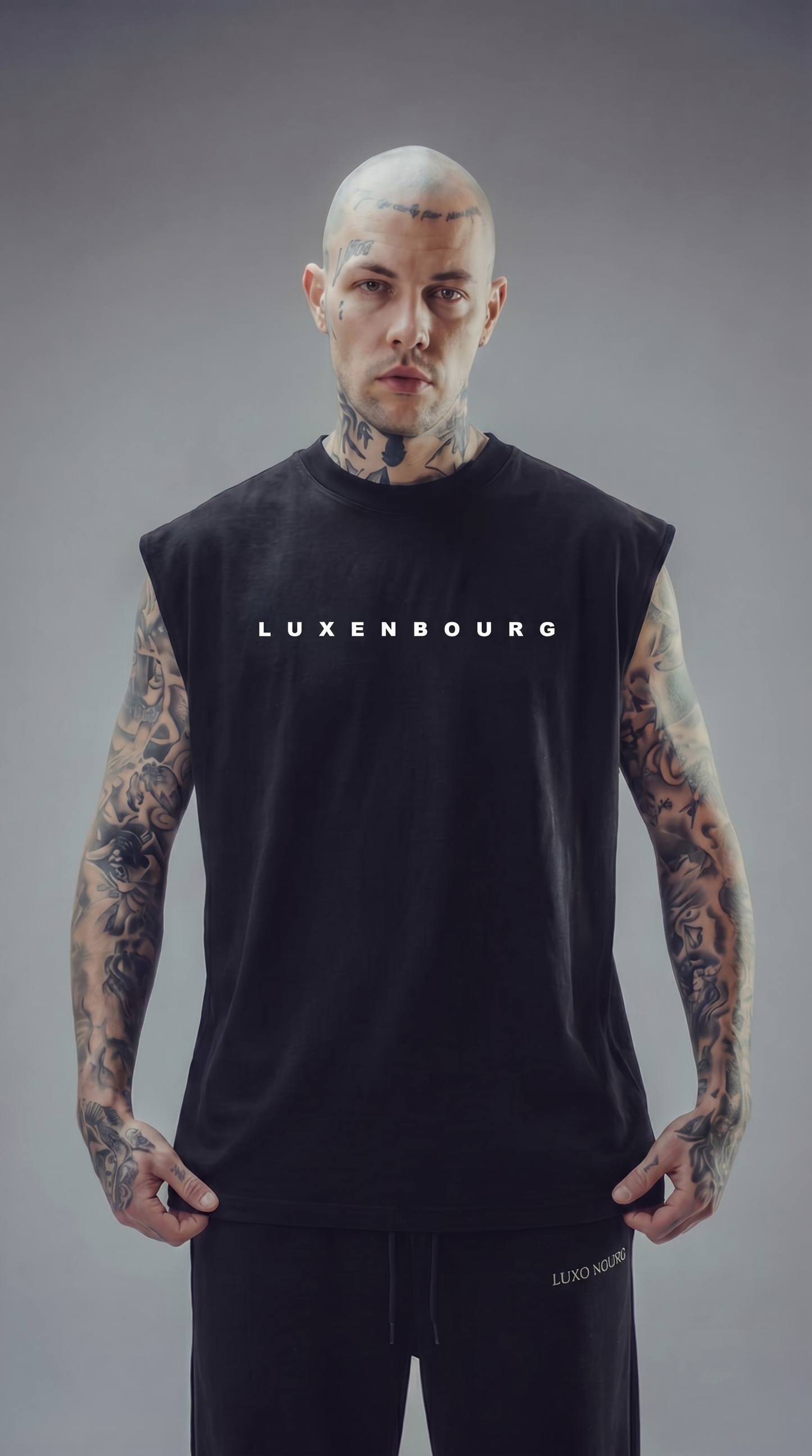 LUXENBOURG MIDNIGHT THERAPY BAGGY FIT VEST