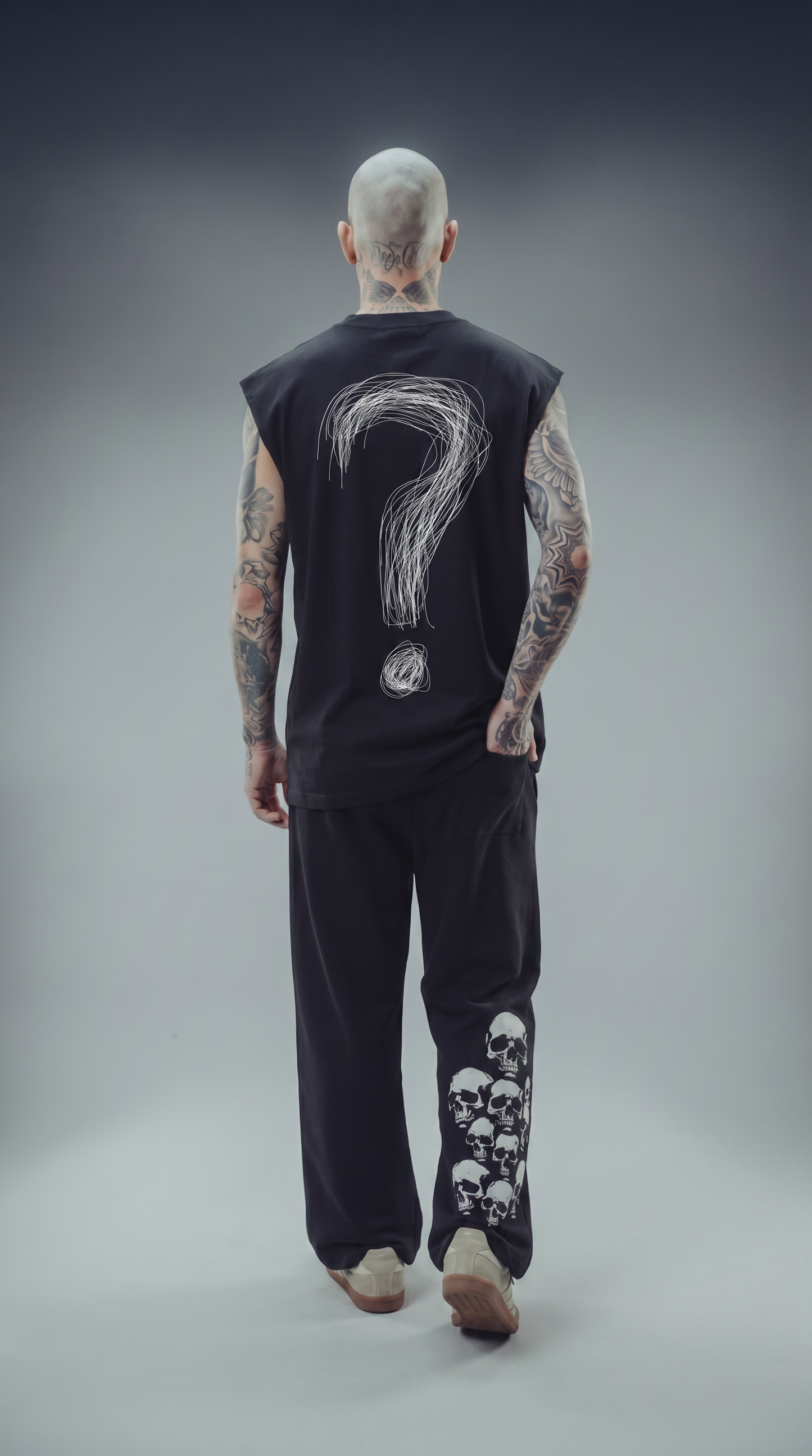 LUXENBOURG  EXISTENCE ERROR Cotton Oversized Vest