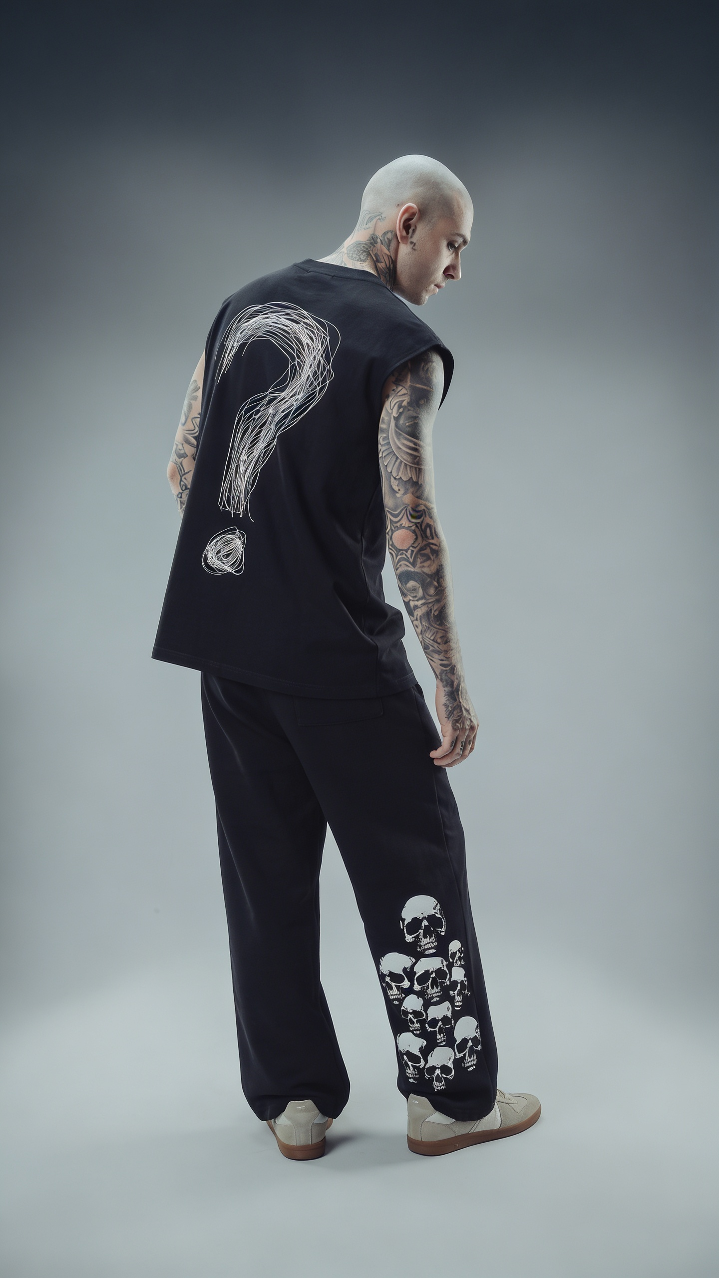 LUXENBOURG  EXISTENCE ERROR Cotton Oversized Vest