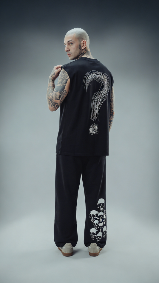LUXENBOURG  EXISTENCE ERROR Cotton Oversized Vest