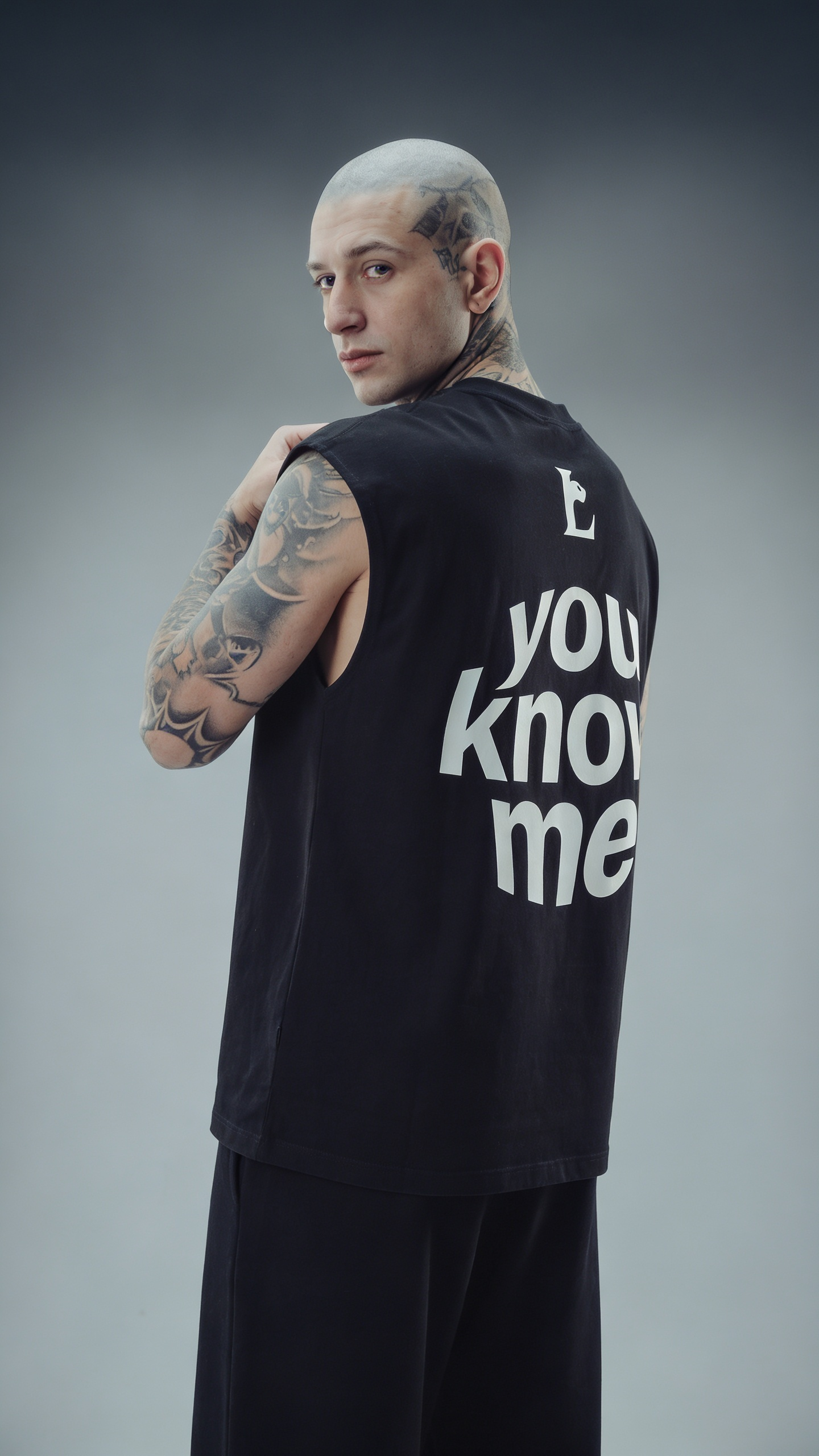 LUXENBOURG UNKNOWN ENTITY COTTON OVERSIZED VEST