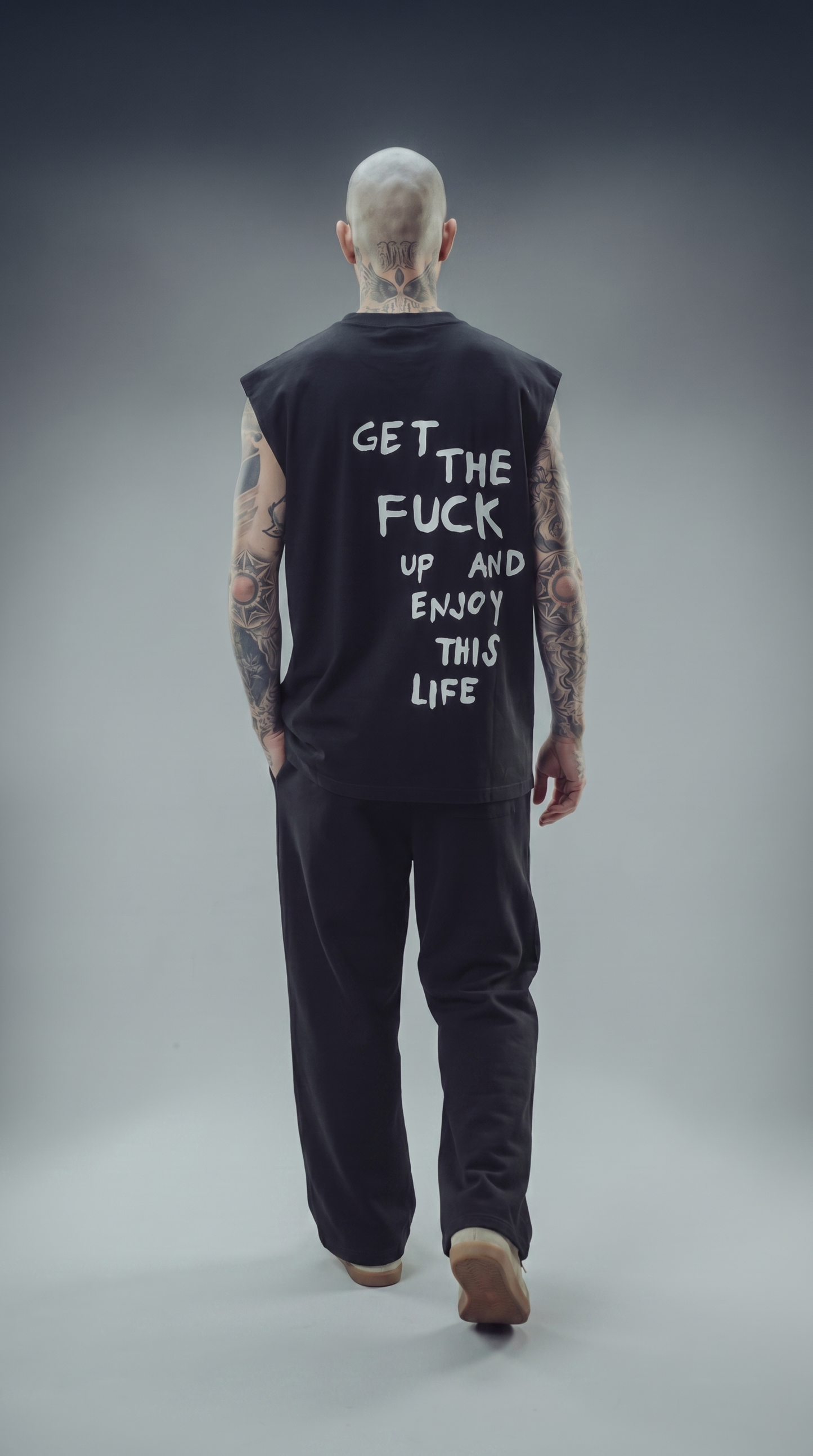 LUXENBOURG MIDNIGHT THERAPY BAGGY FIT VEST