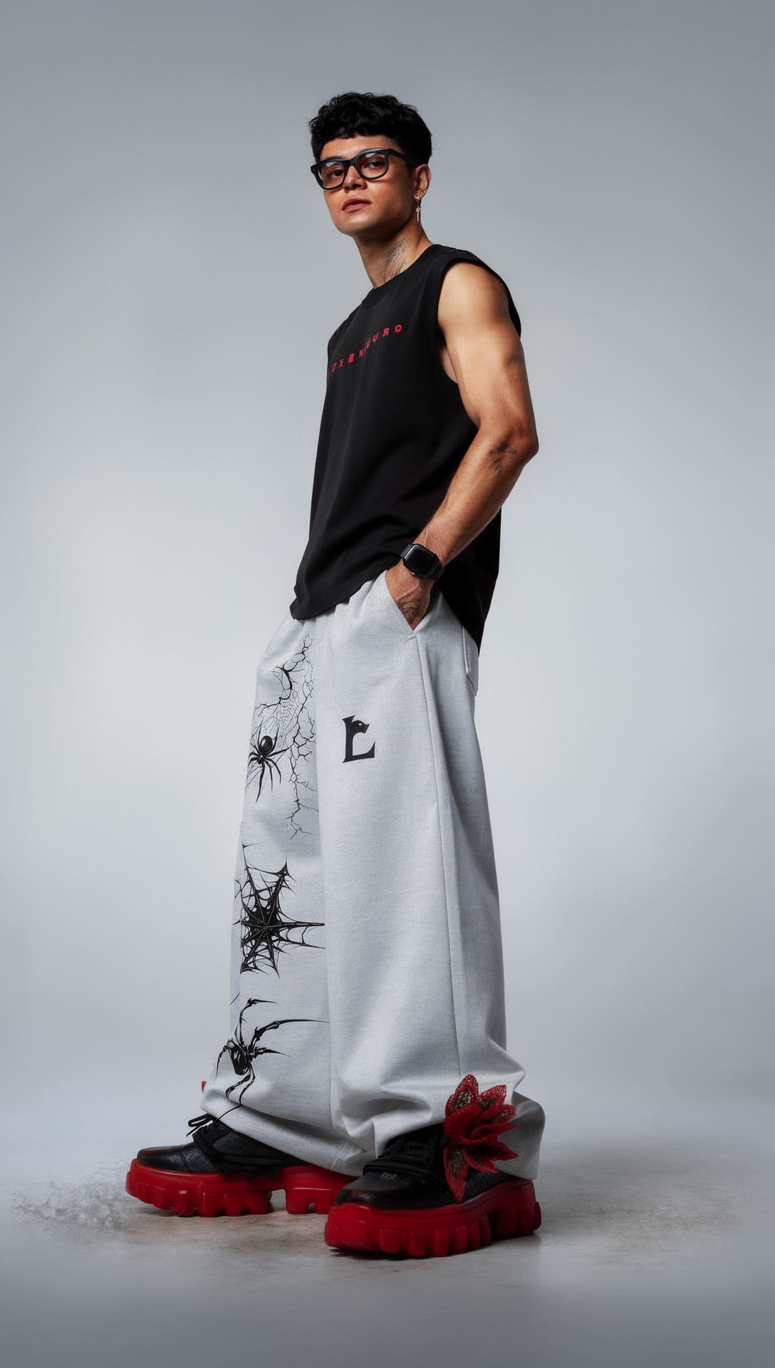 LUXENBOURG WebWorld GRAY COTTON LOWER